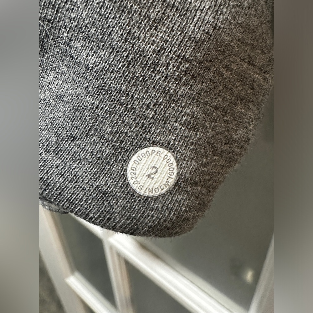 Lululemon All Yours Zip Hoodie *Terry Heathered Core Medium Grey - Picture 8 of 10